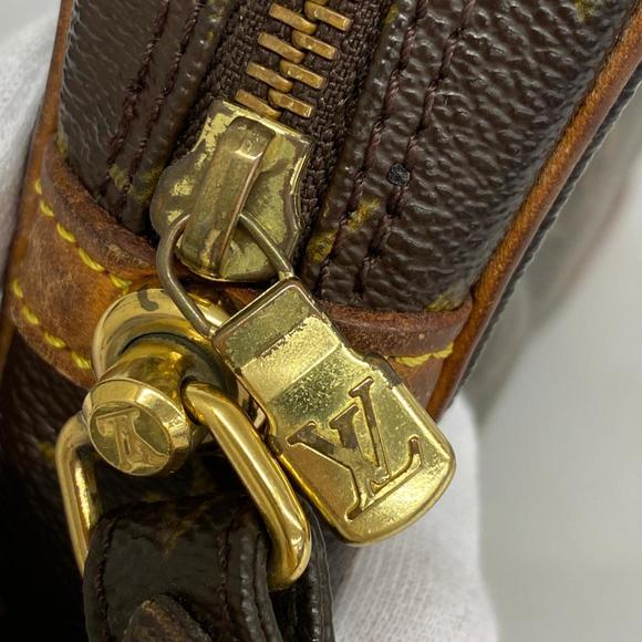 Louis Vuitton Clutch Bag Monogram Marly Dragonne GM M51825 Brown Men's Women's - Picture 11 of 13